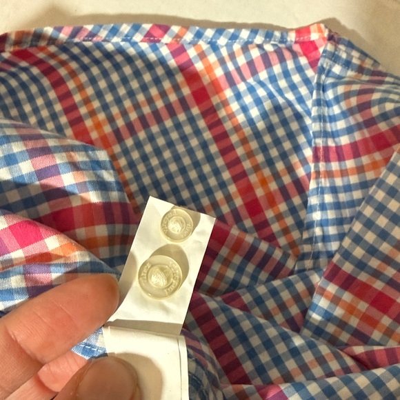 Vineyard Vines Murray Shirt | Plaid Long Sleeve Button‑Down | Size Large - Picture 12 of 16